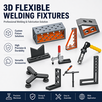 Table de soudage 3D industrielle, plateforme de soudage tridimensionnelle flexible, accessoires de fixation complets