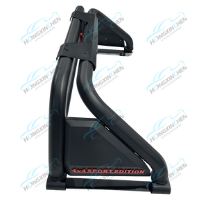 โรลบาร์สแตนเลสคุณภาพสูง ป้องกันการพลิกคว่ำ สำหรับรถยนต์ปี 2021 สำหรับ Toyota Hilux Revo Tacoma Isuzu D-max Navara Np300 และ <span class=keywords><strong>Pajero</strong></span> M - Product Image 1