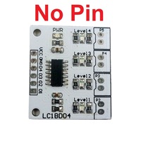 Module de contrôle de niveau d'eau numérique 4 bits DC 5V avec capteur de liquide à montage en surface pour UNO NANO Aquarium LC1BD04