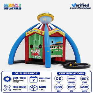 Juego Inflable Multideportivo Internacional <span class=keywords><strong>de</strong></span> <span class=keywords><strong>Fútbol</strong></span> y Béisbol <span class=keywords><strong>para</strong></span> Carnavales, Eventos Escolares y <span class=keywords><strong>Alquiler</strong></span> Comercial - Product Image 1