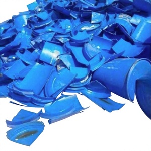 เม็ดพลาสติก HDPE สีน้ำเงินแบบรีกรินด์ เศษพลาสติก HDPE รีไซเคิล วัสดุรีไซเคิลพลาสติกแบบขายส่ง สำหรับผู้ผลิตพลาสติก - Product Image 1