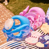 Bouée de natation gonflable pour enfants en PVC, jouet aquatique d'apprentissage pour l'extérieur, radeau flottant