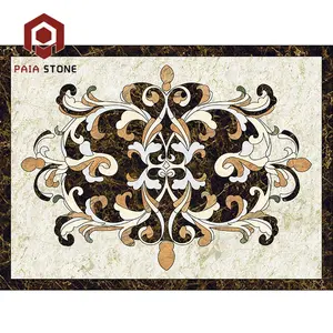 Waterjet Medallion Pattern Floor Classical Design Marble Medallion Custom Natural PAIA Stone / OEM Graphic Design Dolomite WJP