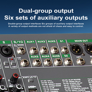 Mezclador de consola de audio digital OEM TG18 99 <span class=keywords><strong>DSP</strong></span> Mezclador de audio de 18 canales Mezclador de audio profesional digital Blue Tooth - Product Image 5