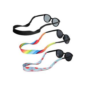 Großhandel <span class=keywords><strong>Promotion</strong></span> Schwimmende Sonnenbrillen-Halterung Neopren Sport-Brillenhalter Lanyard Croakies für Brillen - Product Image 1
