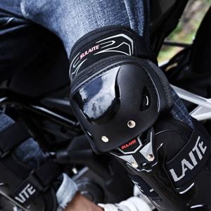 Genouillères de <span class=keywords><strong>moto</strong></span> de vélo de montagne, coudières de Ski de fond, de course, de patinage - Product Image 4