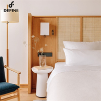 Projet d'hôtel sur mesure de luxe moderne MDF hôtel 5 étoiles chambre d'amis chambre à coucher Simple chambre à coucher King chambre à coucher meubles