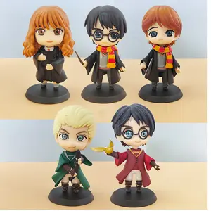 MIni Harried Hogwarts Potters Pop Anime Figure Collection Vinyl Doll Model Toys Handmade Characters Action Figures Birthday Gift