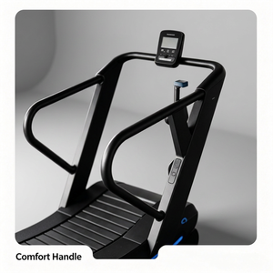 Caminadora Manual Curva Sin Motor con Resistencia Magnética, Equipo de Gimnasio Comercial, Pista de Nylon y Aluminio, Venta al Por Mayor OEM - Product Image 2