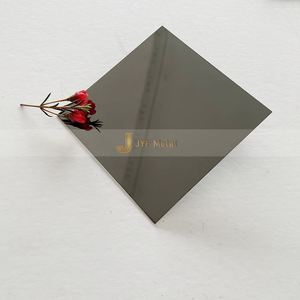 Plaque en acier inoxydable poli miroir noir LL169 4x8 201 304 316 0,5-0,6 mm Norme ASTM Épaisseur personnalisée Pliage Découpe - Product Image 2