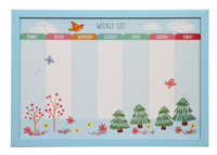 Usine conception personnalisée taille magnétique dessin écriture tableau blanc planificateur babillard magnétique Plan hebdomadaire tableau de calendrier