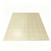 Table de salle à manger moderne AOGAO en stratifié HPL 12 mm pour usage hôtelier - Résistante au feu et écologique