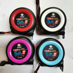 Luban Steel Tape Measure 5M Auto <b>Lock</b> Metric ABS Stainless Steel Self Locking <b>Small</b> Measuring Tape For Engineering Household Use - Product Image 3