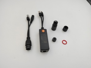 Nhà Máy Giá thụ động điện qua ethernet PoE Adapter Injector + Splitter Kit 24V đến 12V 1A - Product Image 2