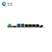 Placa Base Industrial Mini ITX LGA1151 Z390 2 DDR4 HD EDP LVDS Pantalla 4K 4 RJ45 LAN 2 RS232 COM WIN7 10 Linux DC 12V-24V
