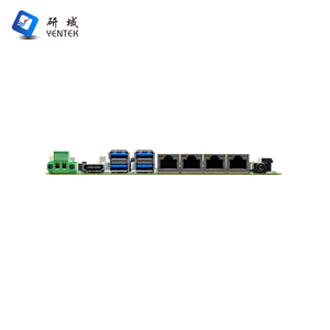 Carte mère industrielle Mini ITX LGA1151 <span class=keywords><strong>Z390</strong></span> 2 DDR4 HD EDP LVDS Affichage 4K 4 RJ45 LAN 2 RS232 COM WIN7 10 Linux DC 12V-24V - Product Image 2