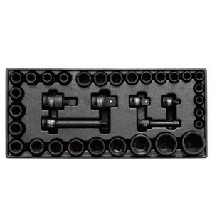 E-T-55446 Pneumatic Sleeve <b>Tool</b> <b>Set</b> 35 Pieces 1/2 Inch Steel <b>Mechanic</b> Repair Quick Connect Air Compatible - Product Image 1