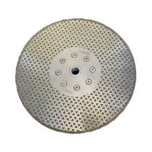 <span class=keywords><strong>Disque</strong></span> de coupe et de meulage diamanté électroplaqué à face unique, forme ronde, pour marbre et céramique, avec bride M14 - Vente chaude - Product Image 1