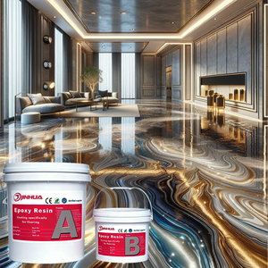 Resina Epossidica Cristallina per Arte 3D, Liquido per Colata e Fusione, per Pittura Decorativa Creativa in Hotel, Lobby e Ristoranti - Product Image 1