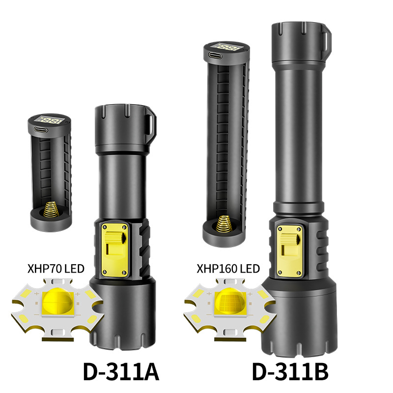Linterna corta D-311A (pilas no incluidas)