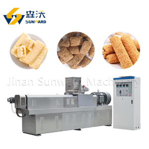 Máquina de fabricación de alimentos para bocadillos de relleno de núcleo de crema de mantequilla de Chocolate Froot Loops bolas de queso línea de procesamiento de plantas de aperitivos de maíz de grano - Product Image 3