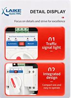 Interruptor de Transferencia Automática Monofásico Industrial Tipo PC de 63A 2P para Sitios de Petróleo y Gas |   Sistema de Cambio de Energía Dual de Alta Confiabilidad