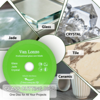 Industriële diamant ultra dunne groene hete pers soldeerblad voor het snijden & slijpen van keramiek, jade, glas, tegels en wijnflessen