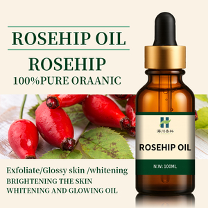 Óleo de Semente de Rosa Mosqueta 100% Puro Natural Orgânico Óleo Carreador de Sândalo e Bergamota Prensado a Frio para Revitalização da Pele do Rosto para Todos os Tipos de Pele - Product Image 5