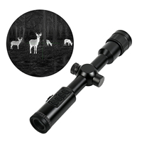 Lunette de vision thermique 384x288, lunette de repérage, objectif 25-50 mm, portable pour la chasse, légère, 8 heures d'autonomie de la batterie