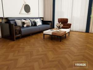 Plancher SPC d'<span class=keywords><strong>intérieur</strong></span> de luxe 6 mm imperméable 20 mil à clic, plancher en vinyle stratifié hybride en plastique PVC, carreaux de sol - Product Image 4