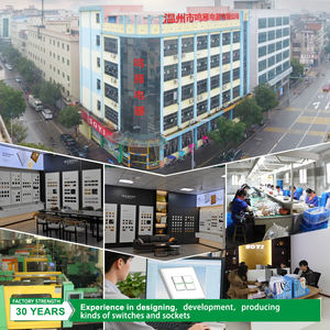 <span class=keywords><strong>Prise</strong></span> murale 15A standard US, design moderne de luxe en verre et aluminium, avec sac non tissé, 118 mm - Product Image 3