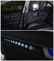 Applicable pour 2008-2014 Mercedes Classe C W204 Application intelligente de haute qualité ou éclairage ambiant intérieur contrôlé par le volant