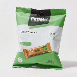 Bolsa de Plástico con Impresión Personalizada, Superficie Mate, Sellada por la Parte Posterior, para Empacar Barras Energéticas, Envoltorio para Chocolate, Bolsa para Snacks - Product Image 2