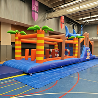Toboggans gonflables secs de qualité commerciale pour enfants et adultes avec souffleur, utilisation à sec pour le plaisir estival
