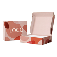 Boîte cadeau en carton recyclable personnalisée, boîte en papier gaufré, boîte mystère personnalisée en carton ondulé, emballage de boîte cadeau
