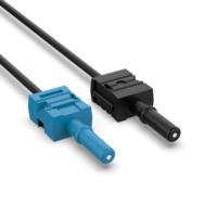 Kabel Patch Fiber Optik Avago HFBR-4531/4533 High-Speed Simplex PMMA Core Panjang 1m untuk Aplikasi Kontrol Industri