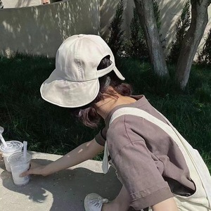 Sombrero de Pescador con Ala Ancha, Protección Solar UV, Transpirable, para Primavera y Verano, para Mujer, Color Negro, Blanco y Café - Product Image 3