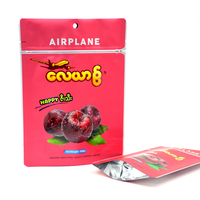 Étanche à l'humidité et scellant pour les sachets de noix autoportants Emballage alimentaire Sachet debout avec fermeture éclair avec logo