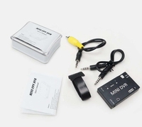 Perekam FPV Mini 5.8G, baterai tanam Video Audio HD FPV DVR untuk suku cadang Monitor penerima balap Drone RC