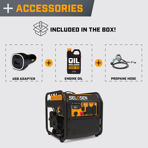 HOT 4500 Watt Home Outdoor 4.5KW 3KW Portable 4.5kva <b>Gasoline</b> Generators Price HSAMZ-Portable Dual Fuel <b>Gasoline</b> - Product Image 4