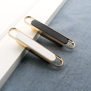 Modern 16mm Zinc Alloy Oval Multi-Color Assembled Handle Customizable Pull Handle <b>for</b> Bathroom Drawer Cabinet Bedroom Furniture - Product Image 4