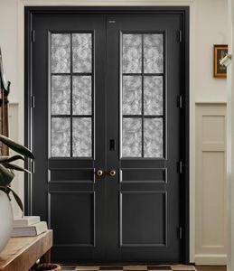 Nhà bên ngoài lối vào an ninh pivot cửa an toàn phía trước cổng chính rèn nhôm tấm cửa ra vào - Product Image 6