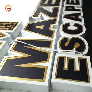 Nhà Sản Xuất Báo Đốm Tùy Chỉnh 3D Chiếu Sáng Kênh Tiêu Chuẩn Thư Công Ty Đăng Ký Cửa Hàng Dấu Hiệu Kinh Doanh Cho Cửa Hàng - Product Image 6