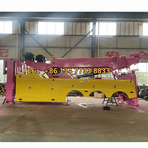 Heavy Duty Tow Truck Body Rotor Wrecker 40ton Car Carrier Rescue Towing Vehicle Upper Wrecker Tow Truck Sales - Product Image 2
