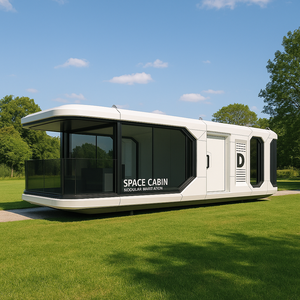 Entretenimiento al aire libre y evento Hospitalidad Barra móvil en diseño de cápsula espacial Casas de contenedores únicas Producto - Product Image 1