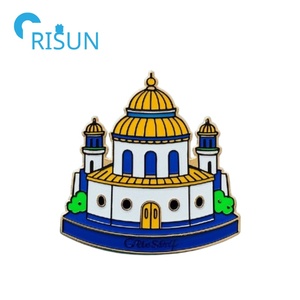 Exquisita forma de Casa insignia personalizado arquitecto hogar broche Pin bienes raíces construcción arquitectura edificios solapa Pin - Product Image 5