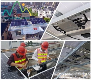 Bảng điều khiển năng lượng mặt trời hệ thống năng lượng lai hoàn thành 8KW 15KW 25kw Hệ thống lưu trữ năng lượng mặt trời dân cư với các tấm quang điện - Product Image 6