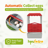 Nichoir à poules classique moderne à 3 compartiments en plastique réutilisable pour poulailler, nid à œufs pour poules pondeuses avec plateau amovible