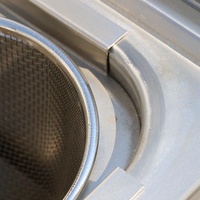 Cuisinière à pâtes et nouilles professionnelle à gaz, en acier inoxydable, 12 paniers, pour hôtels, restaurants et cuisines de traiteur