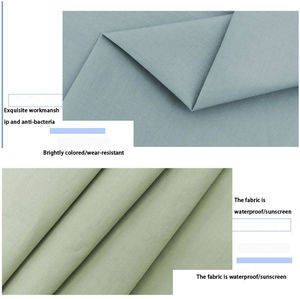 Avustralya pamuk ağartılmış penye pamuk 110g Poplin düz yıkanmış pamuklu kumaş elbise rüzgarlık gömlek kumaşı - Product Image 3